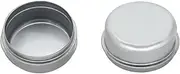 Molloparts 2.44 Inch Dust Cap Trailer Axle Wheel Hub and Bearing Grease Cover Fit for Boat Trailer 6k 7k Axles Zinc Coated(2 Pcs)