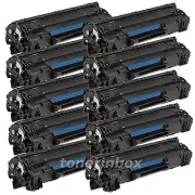 10pk Compatible CF283A 83A Toner Cartridge For LaserJet Pro MFP M201dn M225dn/dw