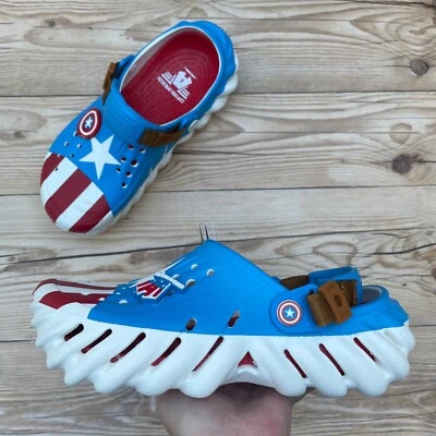 Crocs Marvel Captain America Echo Clog Select-a-Size