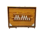 Maanvish Professional Shruti Box 16 x 12 x 3 Inch Tuned 440, Surpeti Instrument