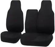 My Car Canvas Seat Cover for Toyota Hi Ace Utility Van, Black