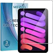 MEZON [3 Pack] Anti-Glare Matte Film Screen Protector for Apple iPad Mini 8.3" 7th/6th Generation (2024/2021) – Case and Pencil Friendly (iPad Mini 8.3", Matte)