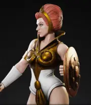 1/4 51cm Teela 3D Printing Garage Kit Figure Model Kit Unpainted Unassembled GK
