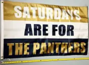 FOOTBALL FLAG FREE USA SHIP Pittsburg Panthers NCAA NFL Beer Cave USA Sign 3x5'