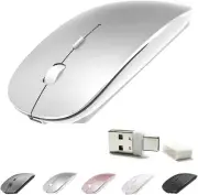 4 Modes Rechargeable Bluetooth Mouse/Bluetooth 3.0/5.2+Usb-2.4G/Type-C,Bluetooth