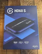 Elgato HD60 S Game Capture Card Black 1080p60 Capture Ps4, Xbox One, Switch