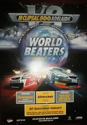 V8 Clipsal 500 2000 Adelaide 2006 World Beaters Poster New 420x295mm