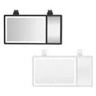 Car for Sun Makeup Mirror with Glass Cosmetic Mirror for Car SU