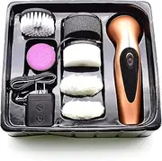 GDPKIALSLZ, Electric Shoe Shine Kit, Cleaner,Portable Electric Shoe Polish Set, Shoe Washer, for Men's and Women's Leather Shoes,