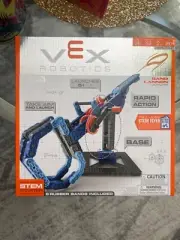 Vex Robotics- Build Genius Rapid Launching Rubber Band Cannon Launcher w/Guide