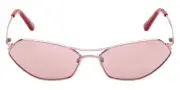 Emilio Pucci EP0224 60mm Geometric Shiny Light Pink Sunglasses
