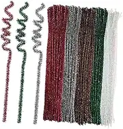 COHEALI Metallic Craft Pipe Cleaners 500pcs Strip Twist Stick Flexible Sticks for Decorations Bendable Wire for Crafts