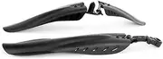 GDPKIALSLZ, Bike Barrier Kit Bar Set Portable Adjustable Mountain Bike Mudguard Front Fender Rear Bumper Quick Release Accessories,
