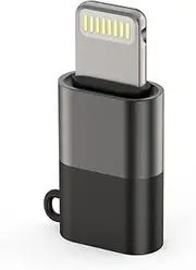 Lightning Male to USB C Female Adapter OTG Support Audio Input