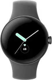 [Google] Pixel Watch LTE Smartwatch Compatible with Cellular or WiFi Data, GPS, BT and Heart Rate Monitor 41mm, Bulk Packaging (Charcoal)