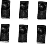 LALADEFIEE 6pcs Double Rocker Bridge Guitar Insert Block Durable Saddle Clamp Blocks for Electric Guitar Accessories Replacement for Worn out Parts