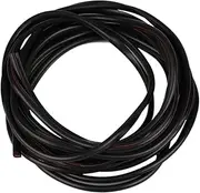 Black 16ft U Shape Rubber Seal Car Door Edge Guard Molding Trim Protectors Strip Automotive Seals