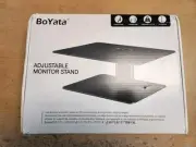 Boyata Monitor Stand, Adjustable height ergonomic design Metal Desktop