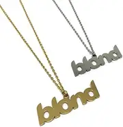 [Gifts From The Crypt] Blond Stainless Steel Necklace | Frank Ocean Gold Silver Hip Hop Music Pendant Chain