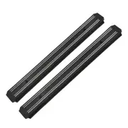 2X Magnetic Knife Rack Magnet Wall Mount Holder Strip Utensil Shelf Kitchen Tool, Magnetic Stainless Steel Knife Holder