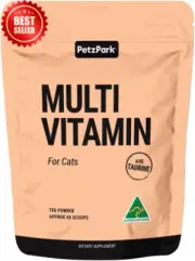Cat Multivitamin Taurine Omega 3 Lysine Supplement Made in Australia Meal Topper