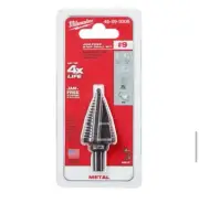 Milwaukee 7/8 in. - 1-1/8 in. #9 Black Oxide Step Drill Bit (2-Steps)