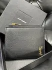 YSL Leather Bifold Wallet NWB