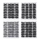 18Pairs Mink False Eyelashes Mink Lashes Thick Fake False Eyelashes Makeup