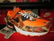 NEW NIKE AIR MAX 90 SP TOTAL ORANGE BLACK DUCK CAMO ATMOS CW4039 800