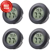 4-Pack Mini Digital Hygrometer Thermometer LCD Humidity Temperature Gauge