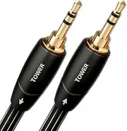 AudioQuest Tower 1.5 m 3.5 mm Audio Cable - Black (Copper)