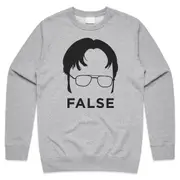 Dwight Schrute False Jumper Sweater Sweatshirt Funny US Office Beets Michael Scott CrewneckHoodie sweatshirt
