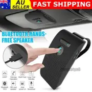 Wireless Bluetooth Hand-Free Speaker Car Kit for Mobile Phone Clips Sun Visor