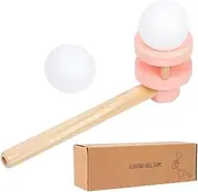 Floating Blow Pipe Toy Ball, Ball Balancing Blowing Game Family Game, Breathing Exercise Blow Pipe Balls Games Parent-Child Interactive Educational Toys for Kids