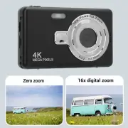 2.4inch Digital Camera Anti Shake 16X Zoom 50MP Photos 4K Video Camera With Part