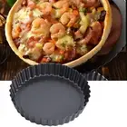 (9in)NonStick Round Carbon Steel Pie Pizza Cake Mold Removable Bottom Cake US