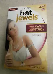 1 NIB Hot Jewels Metallic Jewelry Tatoos As seen on tv / tribal