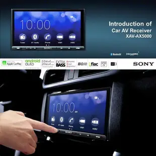 M1s SONY【XAV-AX5500】6.95吋 藍芽觸控螢幕主機 CarPlay Android BID TIIDA