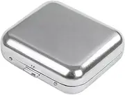 CHICAMPERA Portable Pocket Ashtray with Lid Compact Metal Outdoor Ashtray for Cigarettes Smokeless Odorless Design for Indoor Outdoor Use Lightweight Versatile Ash Tray