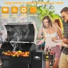 Grill Accessories Storage Shelf Iron Grill Storage Bin BBQ Storage Zq