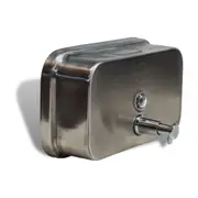 LUVELLE Liquid Soap Dispenser - Stainless Steel - Horizontal - 1100ml