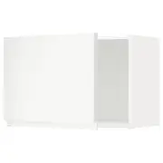 METOD wall cabinet, white/Voxtorp matt white, 60x37x40 cm