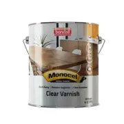 Bondall 4L Gloss Monocel Clear Timber Varnish -Australian made and owned