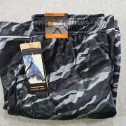AND1 Offense Athletic Gym Shorts Mens Small Black Gray 8" Inseam Drawstring