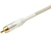 White OFC RCA Male to RCA Male Cable - 1.5M