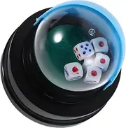 FELTECHELECTR Automatic Cup Bar Dice Shaker Set for Tabletop Games Party Accessories