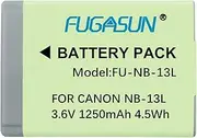 1 pcs 1250mAh NB-13L NB13L Battery for PowerShot G7 X Mark III,G7 X Mark II,G9 X Mark II,G1 X Mark III,G5 X,G5 X Mark II,G7 X,G9 X,SX620 HS,SX720 HS,SX730 HS,SX740 HS