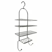 Barelli Large Chrome Bathroom Shower Caddy