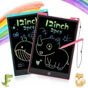 Blueswan Drawing Board, 2Pack 12 Inch LCD Writing Tablet, Electronic Drawing Tab