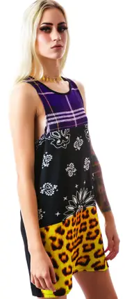 [Twiin] In the Mix Woven Tank Shift Dress